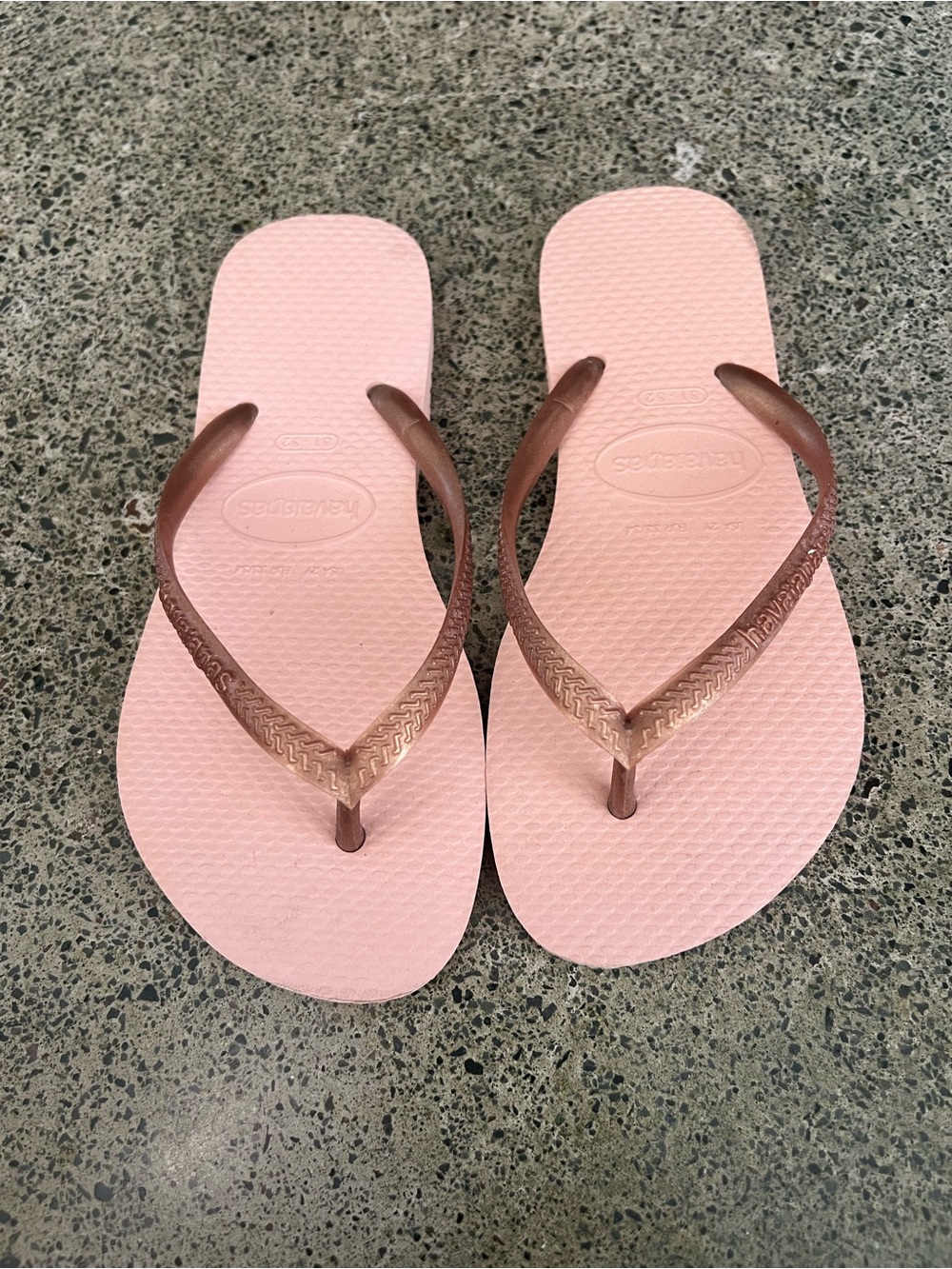 Havaianas Pink Flip Flops